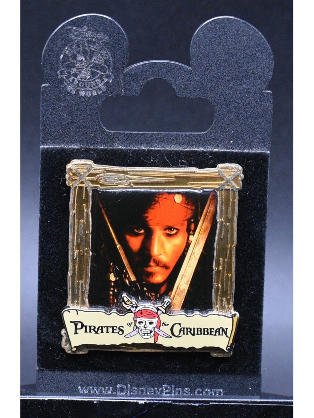 Disney Pirates of the Caribbean: Dead Man's Chest Jack Sparrow Poster Pin (C9)